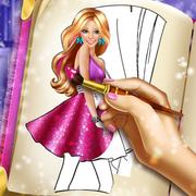 Doll Coloring Book