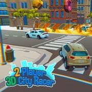 2 Joueurs 3D City Racer