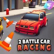 2 खिलाड़ी लड़ाई कार रेसिंग