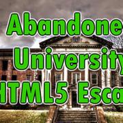 Заброшенный Университет HTML5 Побег