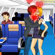 Aeromoça Beijando jogos 360