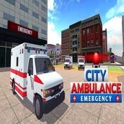 Simulateur De Sauvetage D’Ambulance : Ambulance D’Urgence De Ville