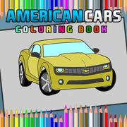 अमेरिकी कारों रंग पुस्तक
