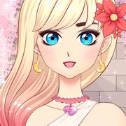 Anime Menina Moda Vestir-Se E Maquiagem jogos 360