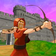 Archer Mestre 3D Castelo Defesa jogos 360