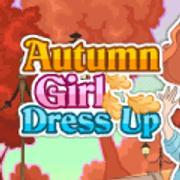 Herbst Mädchen Verkleiden Sich