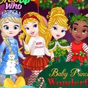 Princesas Bebês Maravilhoso Natal jogos 360