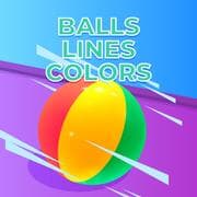 गेंदों लाइनों रंग