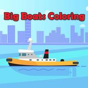 Große Boote Färbung