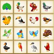 पक्षियों बोर्ड पहेली