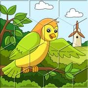 Vögel Hex-Puzzle