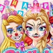 Pintura Facial Aniversário jogos 360