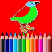 Bts Pájaros Libro Para Colorear