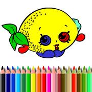 Bts Libro Para Colorear Frutas