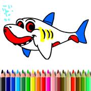 Bts Libro Para Colorear Tiburones