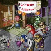 Cartoon Halloween-Dia-Puzzle