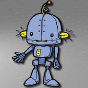 Cartone Animato Robot Puzzle