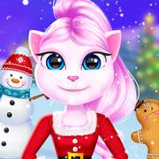 Jogo De Cat Girl Christmas Décor jogos 360