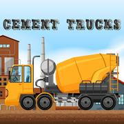 Camions De Ciment Objets Cachés