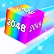 Cubo De Cadeia: Fusão 2048 jogos 360