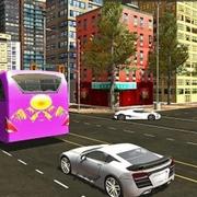 Ônibus Da Cidade Fora Da Estrada Condução Sim jogos 360
