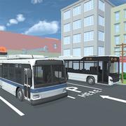 Stadtbus-Parksimulator-Herausforderung 3D