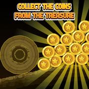 Die Münzen Aus Dem Schatz Sammeln