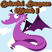 Dragons Colorés Match 3