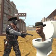 Toilettes Cowboy Vs Skibidi