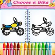 Lindo Libro Para Colorear La Bicicleta