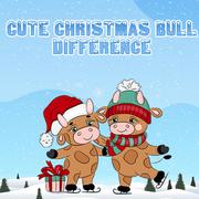 Niedliche Weihnachten Stier Unterschied