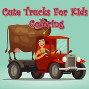 Camions Mignons Pour Les Enfants Coloriage