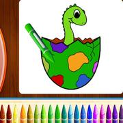 Dinossauros Colorindo Parte Do Livro I jogos 360