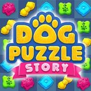 Hunde-Puzzle-Geschichte