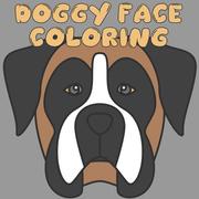 Doggy Coloração Rosto jogos 360