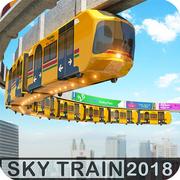 Erhöhter Zug Fahrsimulator Sky Straßenbahnfahrer
