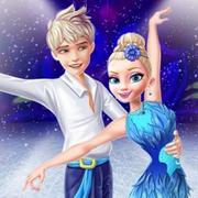 ऐली और जैक बर्फ नृत्य