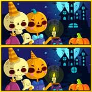 Unterschiede Finden Halloween