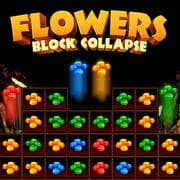 Blocos Flores Colapso jogos 360