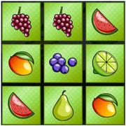 Memória Frutas jogos 360