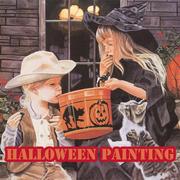 Halloween-Malerei-Folie