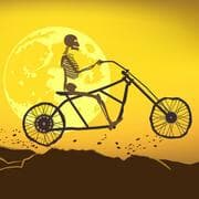 Halloween Wheelie Fahrrad