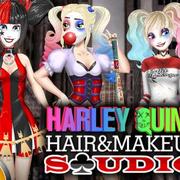 Harley Quinn Cabello Y Estudio De Maquillaje