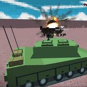 Helicóptero Y Tanque Luchan Contra La Tormenta Del Desierto Multijugador