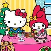 Cena De Navidad De Hello Kitty Y Amigos