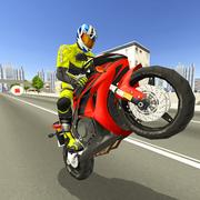 Motocicleta Rodovia jogos 360