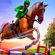 Cavalo Mostrar Simulador De Salto 3D jogos 360