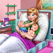 Nascimento De Gêmeos Princesa Gelo jogos 360