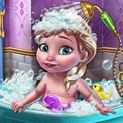 Gelo Rainha Bebê Chuveiro Diversão jogos 360