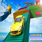 Unmöglich Stunt Auto Tracks Spiel 3D
